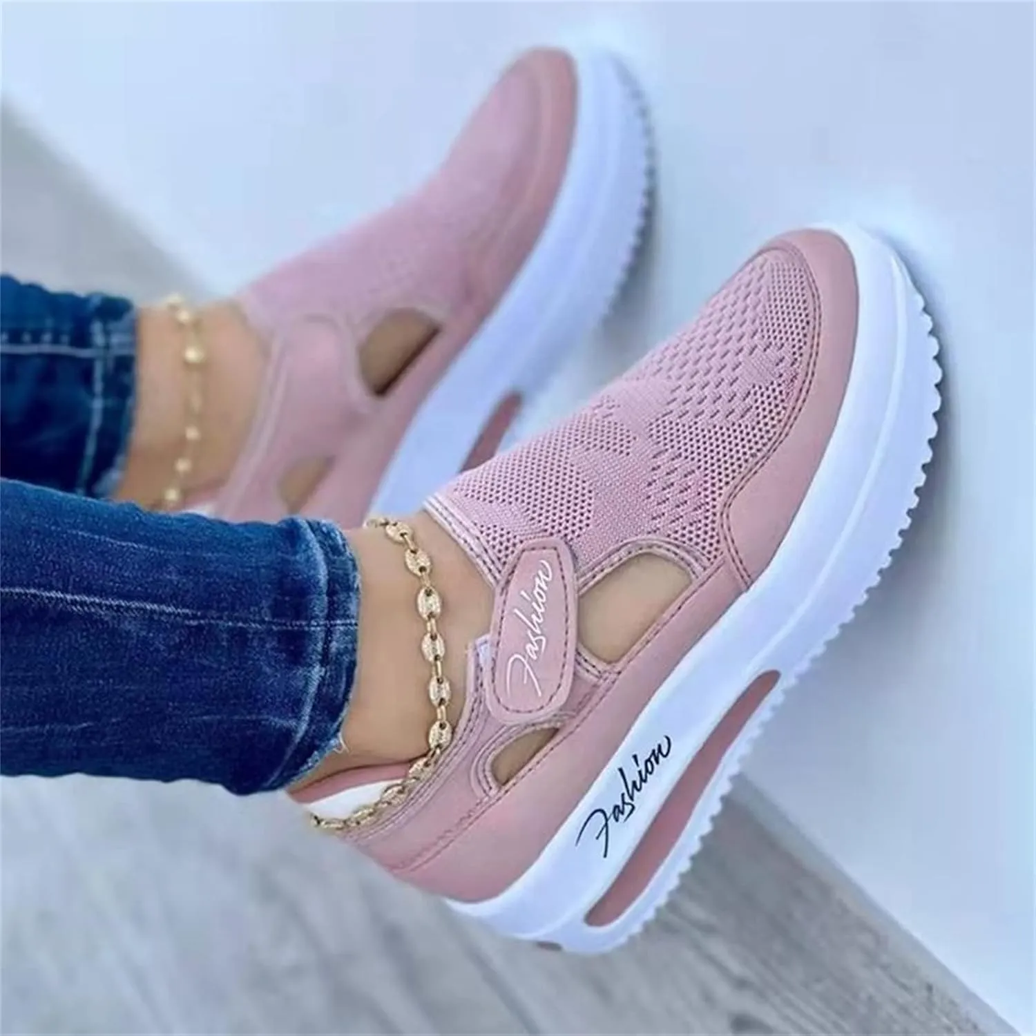 Ladmiple Sneakers For Women Slip On Wide Width Canvas Shoes Casual Cute Fashion Walking Shoe Dressy Summer Flats Loafers