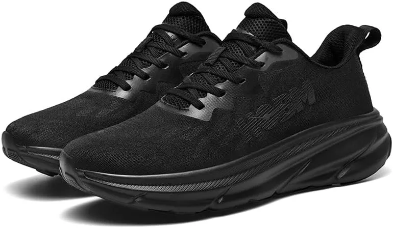 Mens Walking Shoes Breathable Lightweight Comfortable Road Running Non Slip Sneakers for Men