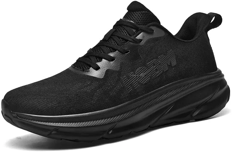 Mens Walking Shoes Breathable Lightweight Comfortable Road Running Non Slip Sneakers for Men
