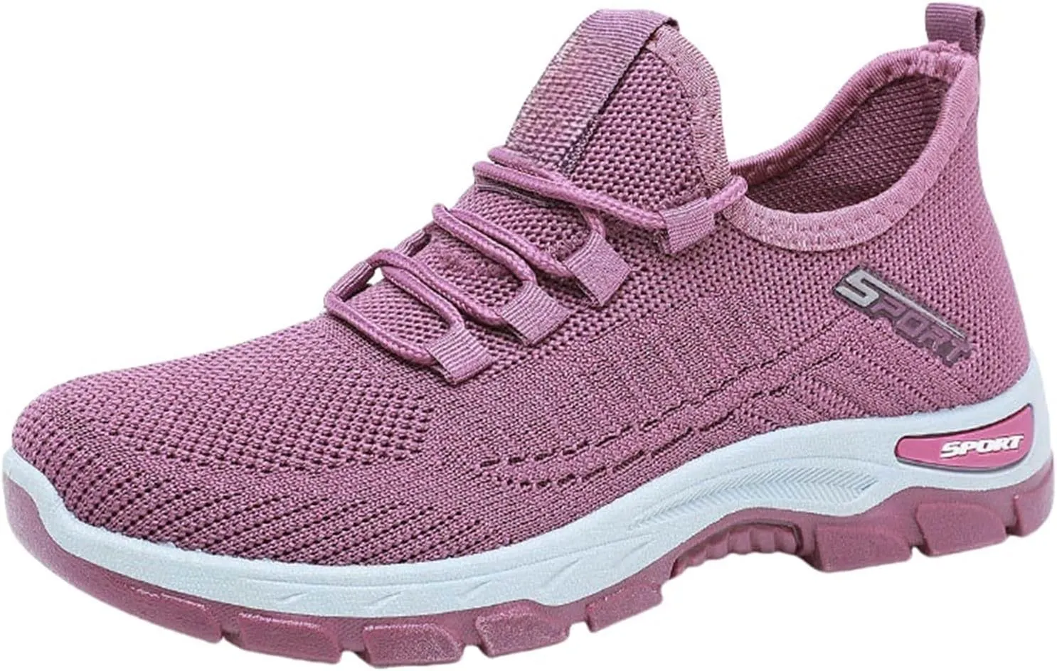 Ortho Running Shoes for Women Men Plantar Fasciitis Orthopedic Sneakers,Lightweight Breathable Mesh Knitted Hiking Shoes,Outdoor Arch Support Tennis Athletic Non Slip Sneakers with Wide Toe Box