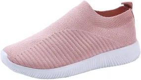 Sneakers for Women Running Shoes Slip On Casual Womens Running Shoes Wide Feet Dress Casual Shoes Platform Sneakers Platform Tennis Shoe White Loafers