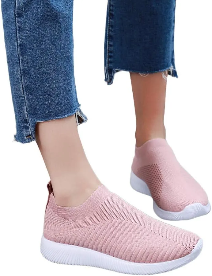 Women's Fashion Sneaker Womens Walking Shoes Slip On Fashion Running Shoes for Women Loafers Women Shoes Comfortable Business Casual Sneakers Women