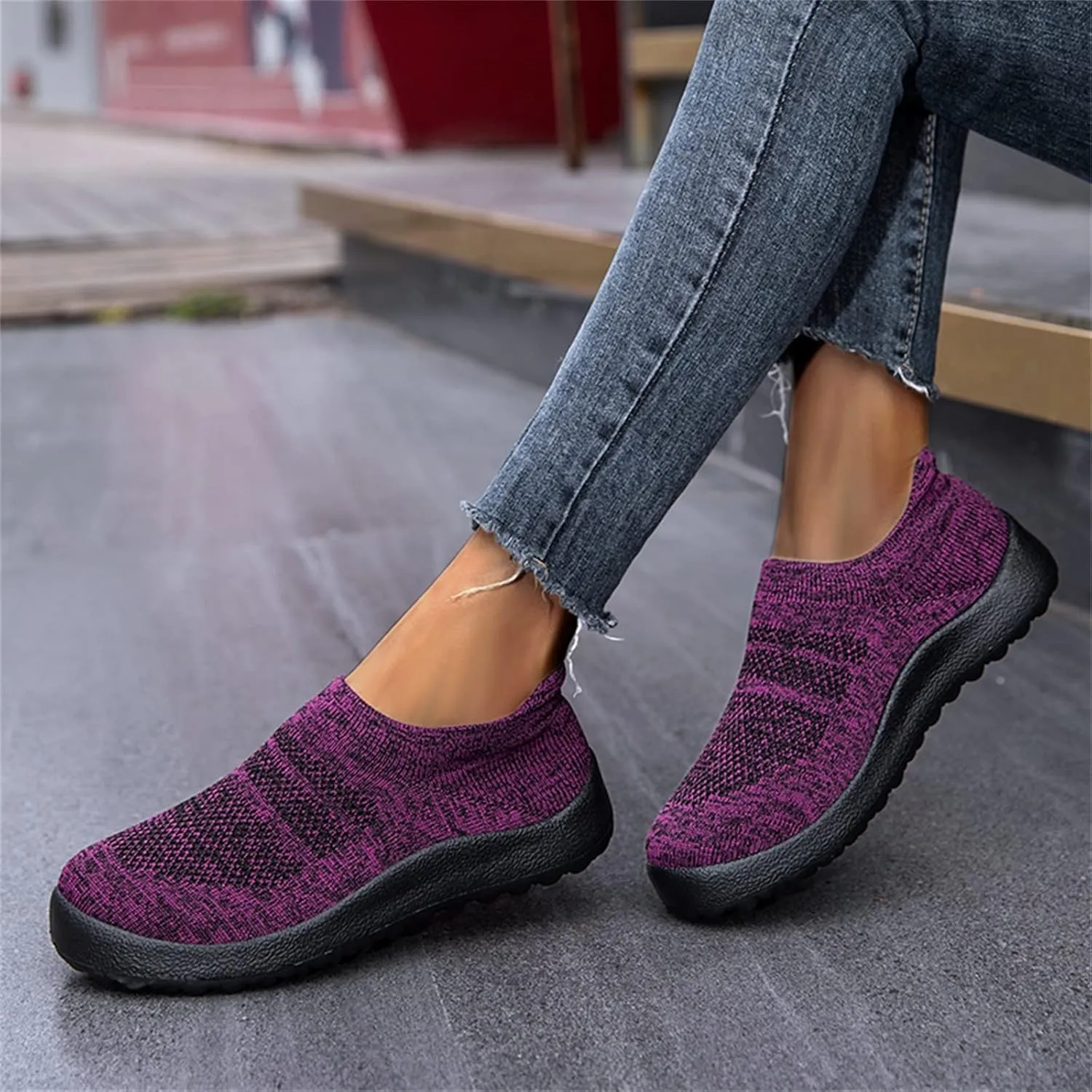 Women's Walking Shoes Cushion Comfortable Breeze Shoes Running Shoes for Women Fashion Women's Shoes Casual Fashion Sneakers 2025 Black Tennis Shoe Loafers Dress Shoe