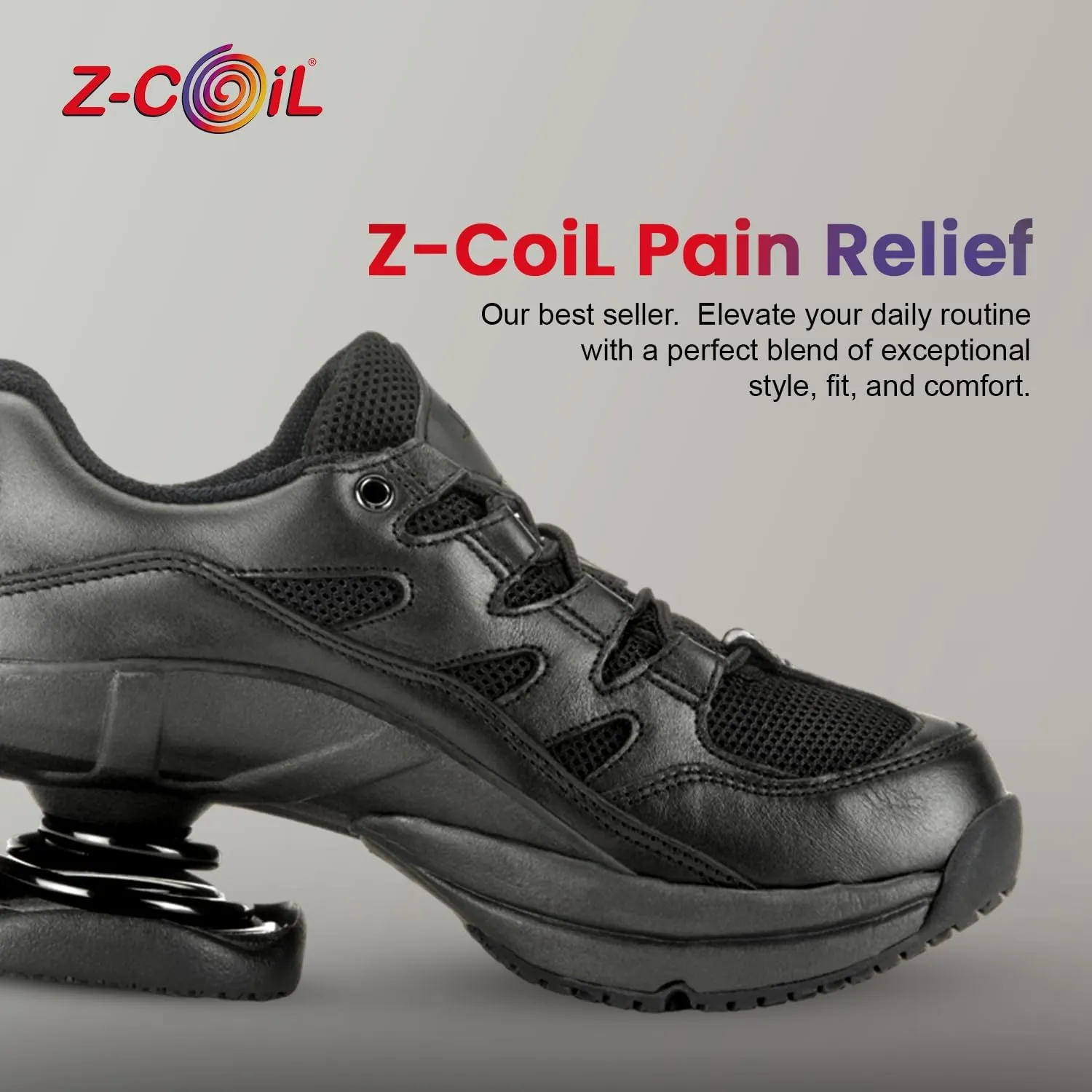Z-CoiL Men's Freedom Pain-Relief Footwear, Open Coil