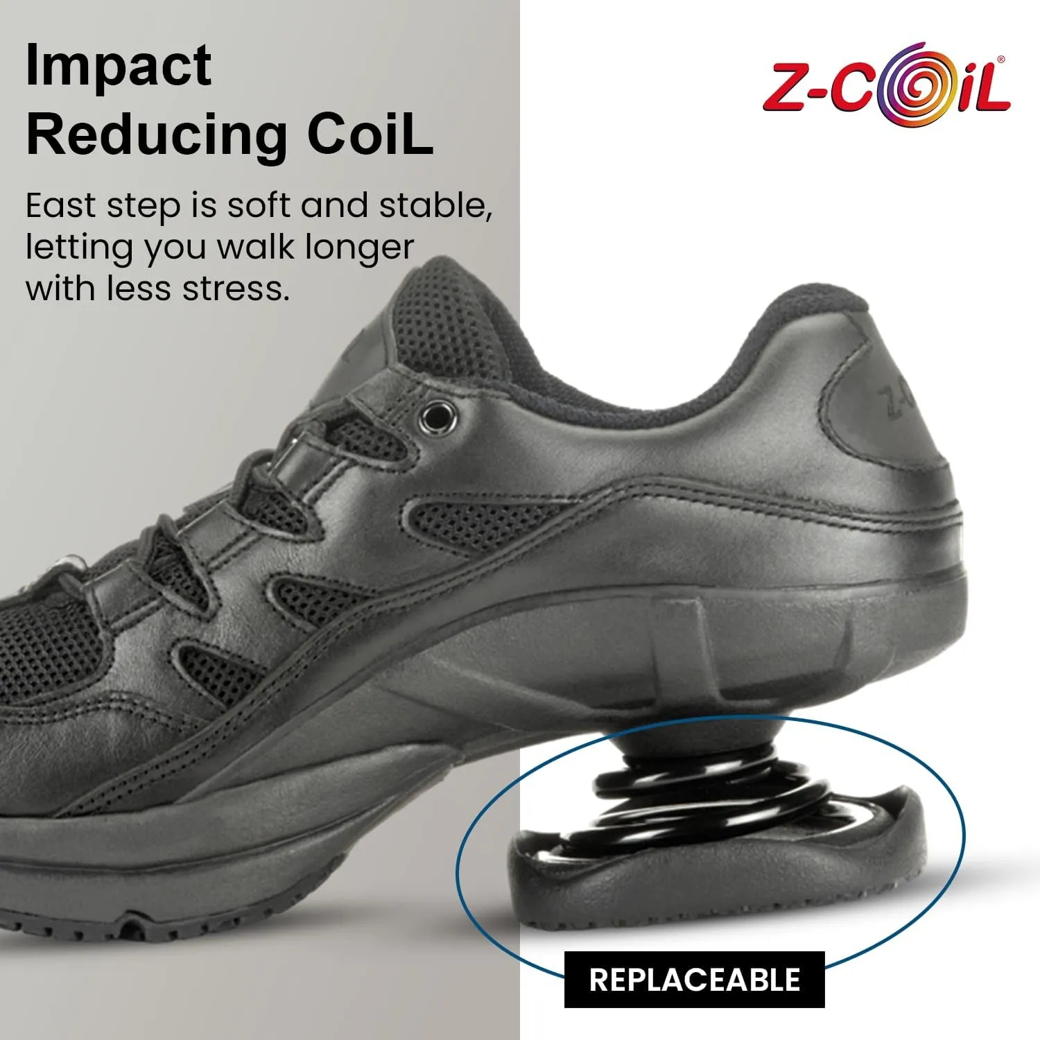 Z-CoiL Men's Freedom Pain-Relief Footwear, Open Coil